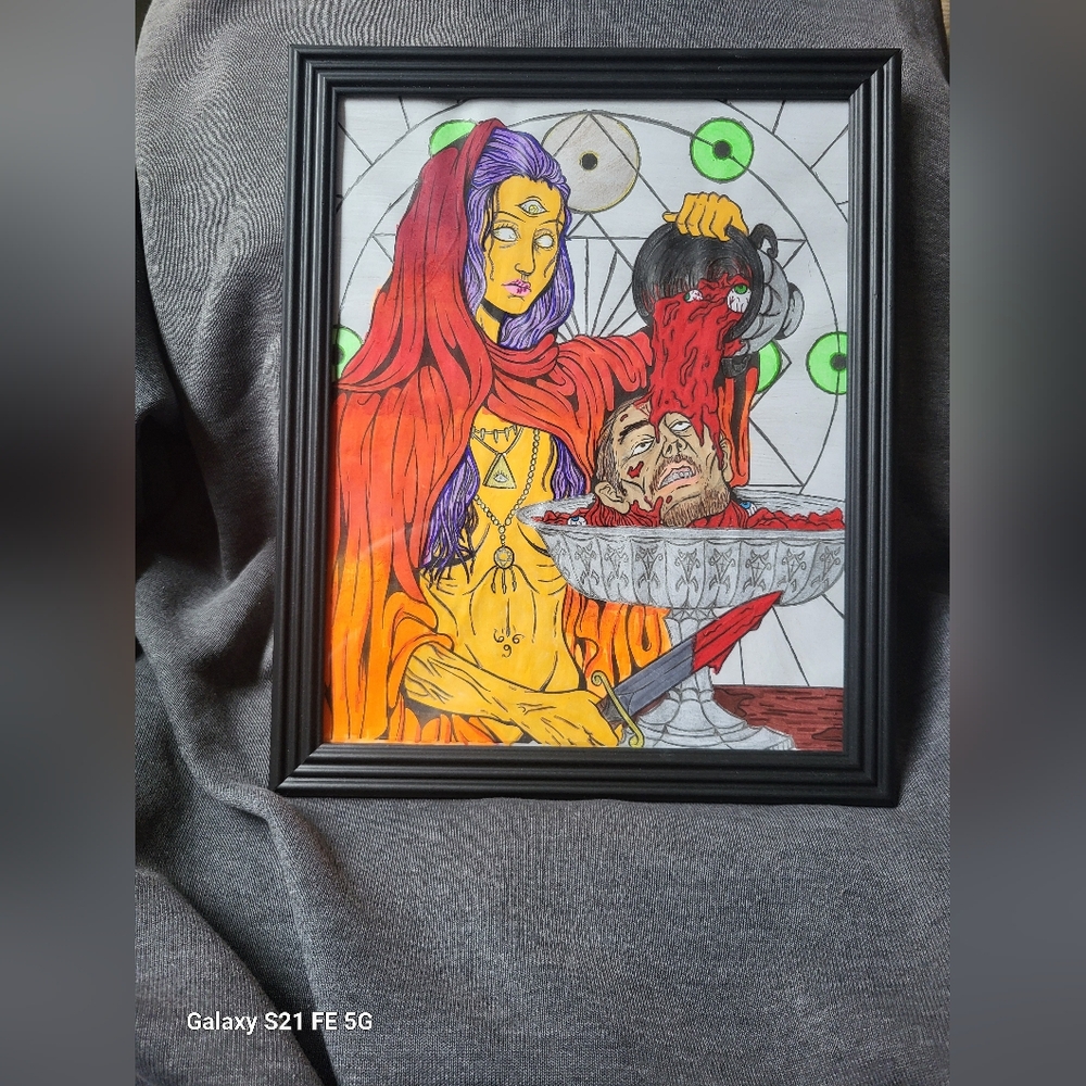 Gothic Vibrant Wall Art